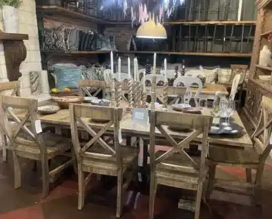 IMG_9193 weathered white oak dinning set